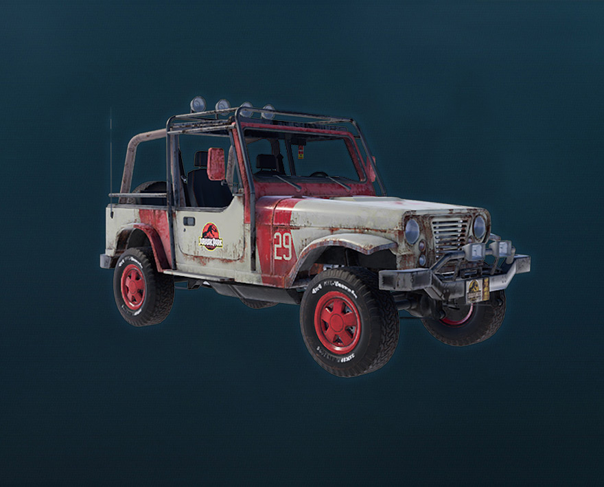 Subscriber Exclusive - Ranger Team 29 Jurassic Park - Worn Variant
